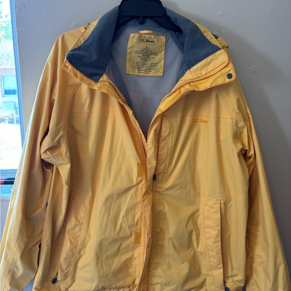 L.L. Bean Men's Yellow Jacket